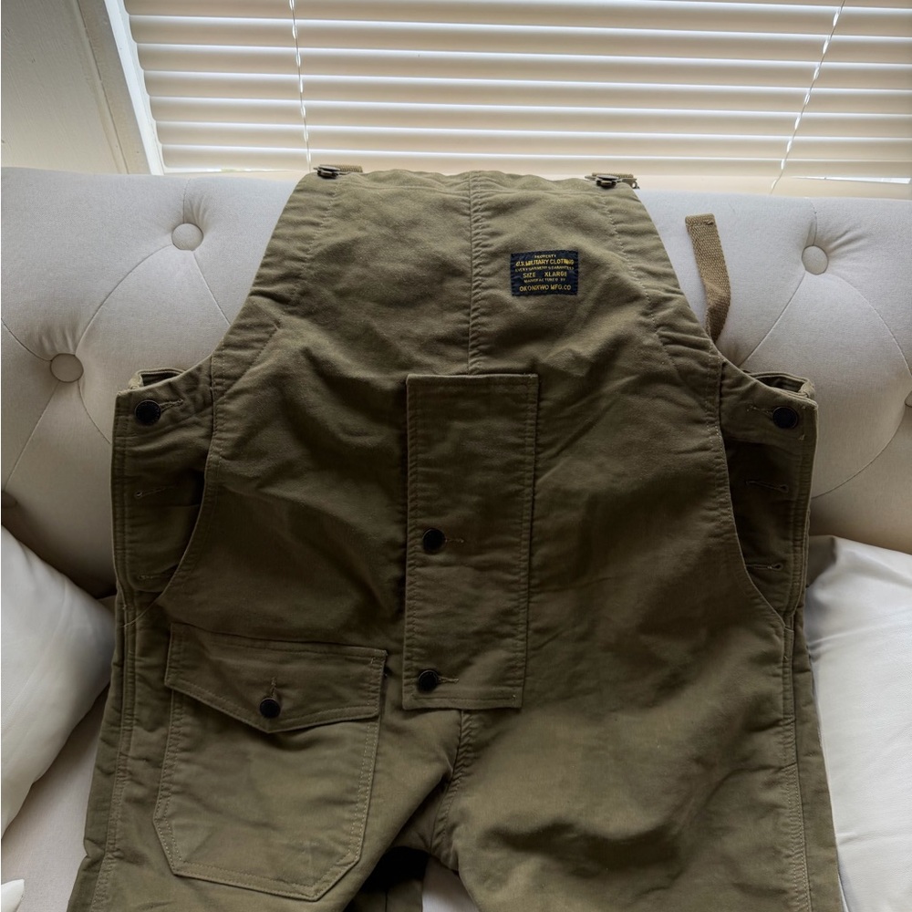 Okonkwo Military Olive Green Overalls XL
